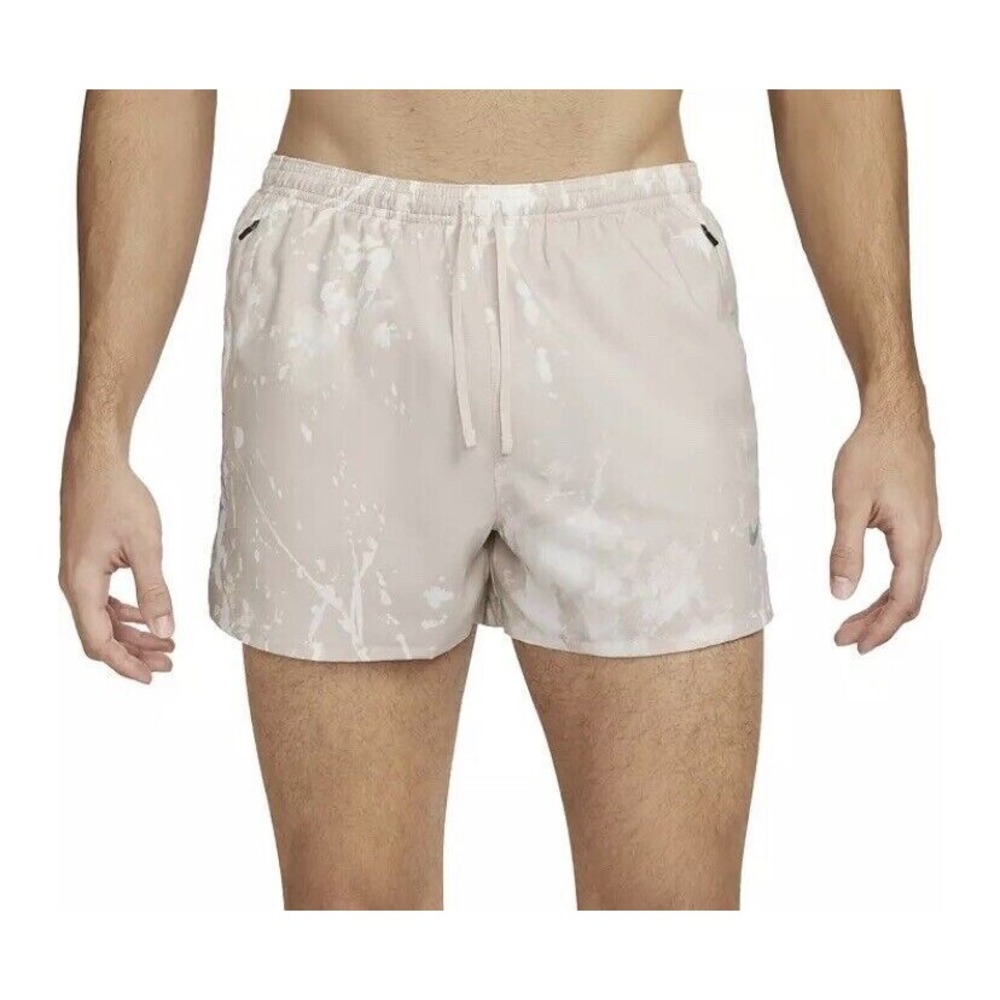 Nike 4" Dri Fit Stride Run Division Beige Shorts DV9272 292 Men's Size XL New